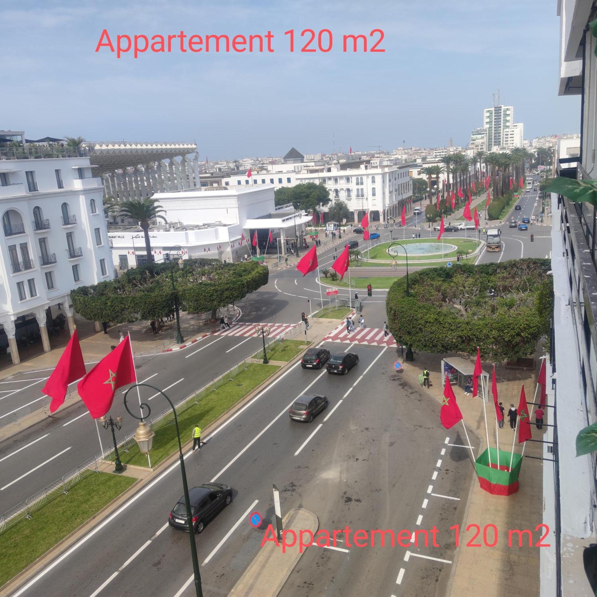 Panoramic View Of Downtown Rabat Apartment Ngoại thất bức ảnh